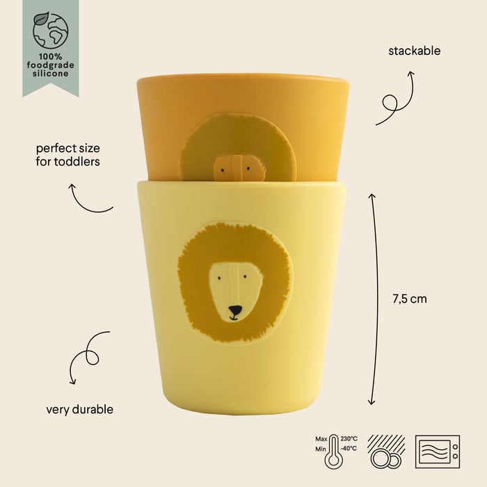 Trixie Small Silicone Cups - 2Pcs