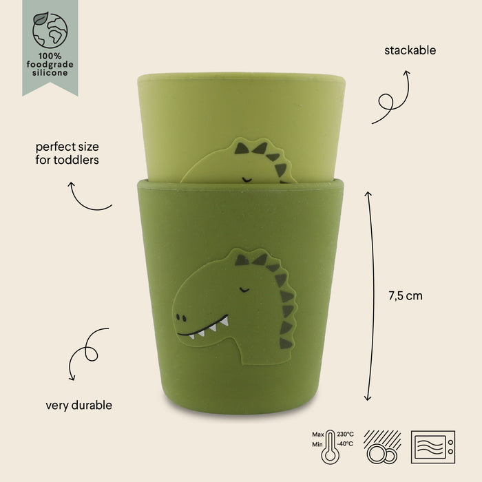 Trixie Small Silicone Cups - 2Pcs