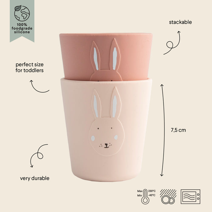 Trixie Small Silicone Cups - 2Pcs
