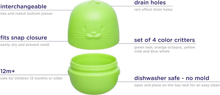 Ubbi Interchangeable Bath Toys