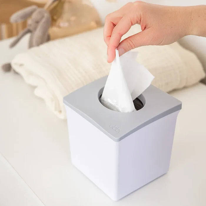 Ubbi Tissue Box Holder (Gray)