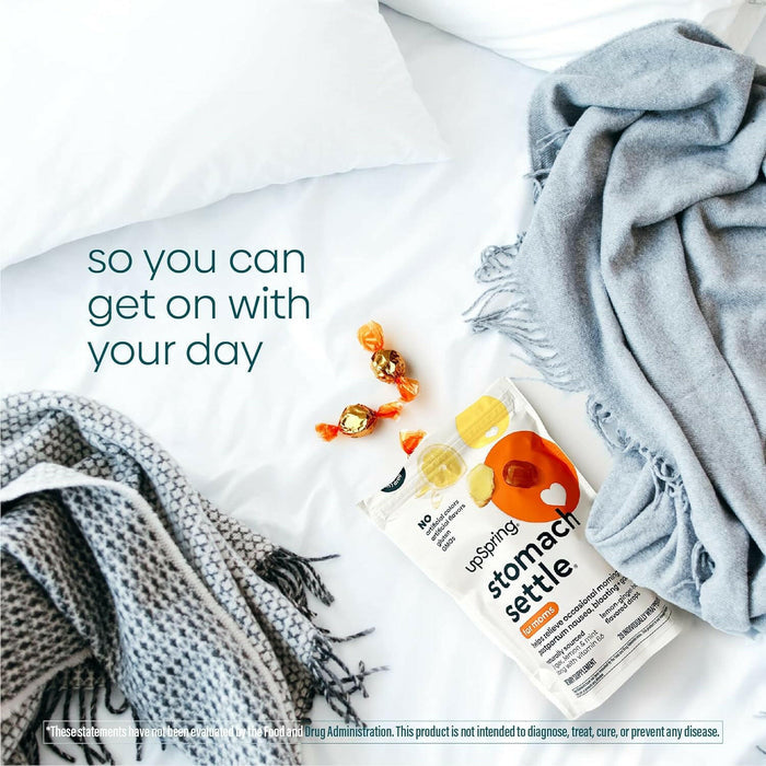 UpSpring Stomach Settle for Moms Drops for Occasional Morning Sickness, 28 Drops