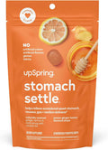 Upspring Stomach Settle Nausea Relief Drops, Lemon-Ginger-Honey Flavor, 28 Drops
