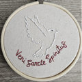 Veni Sancte Spiritus Embroidery