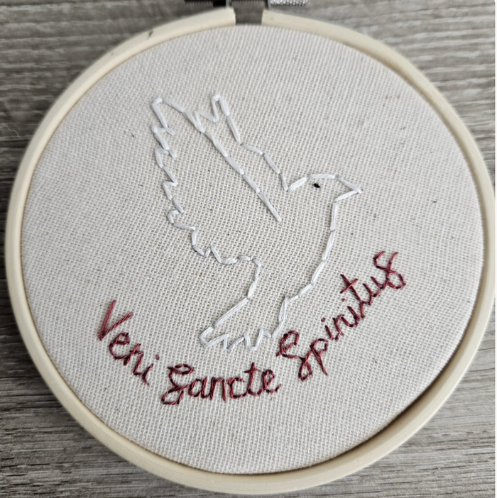 Veni Sancte Spiritus Embroidery