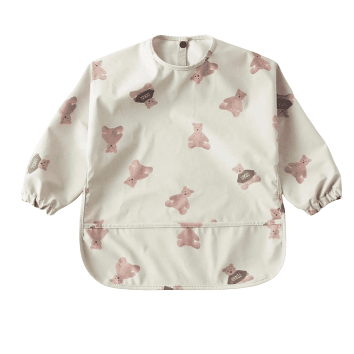 Coverall Baby Feeding Bib, Easy to Clean.