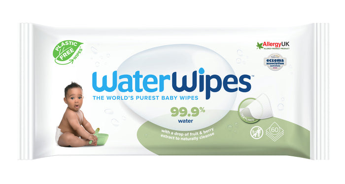 WaterWipes for Newborn Wet Wipes - Plastic free