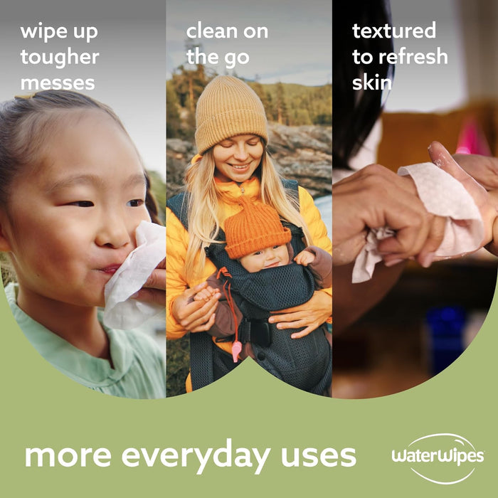 WaterWipes for Newborn Wet Wipes - Plastic free