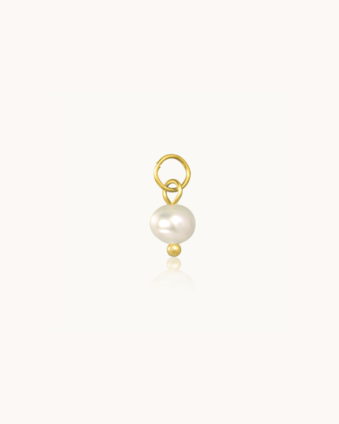 White pearl charm