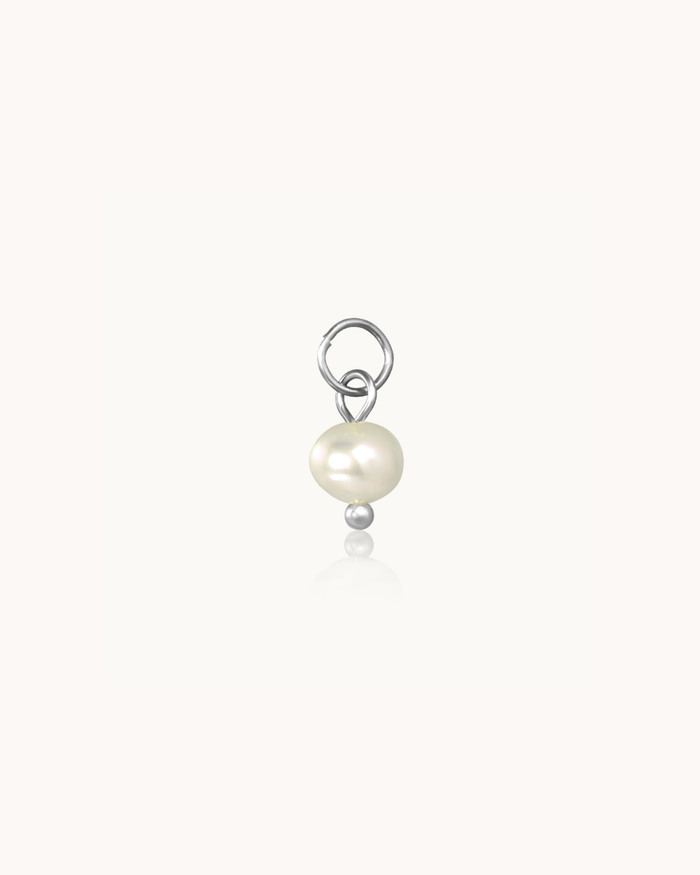 White pearl charm