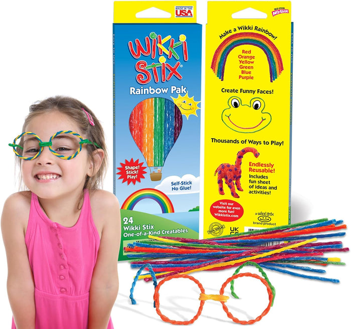 Wikki Stix Rainbow Pak, 3m+