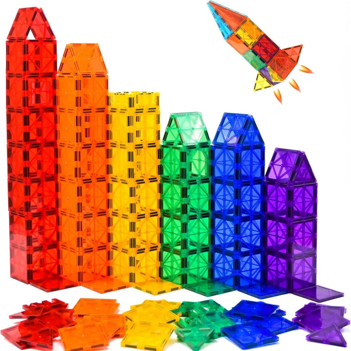 Xinbida Magnetic Building Tiles Blocks (66 Pcs)