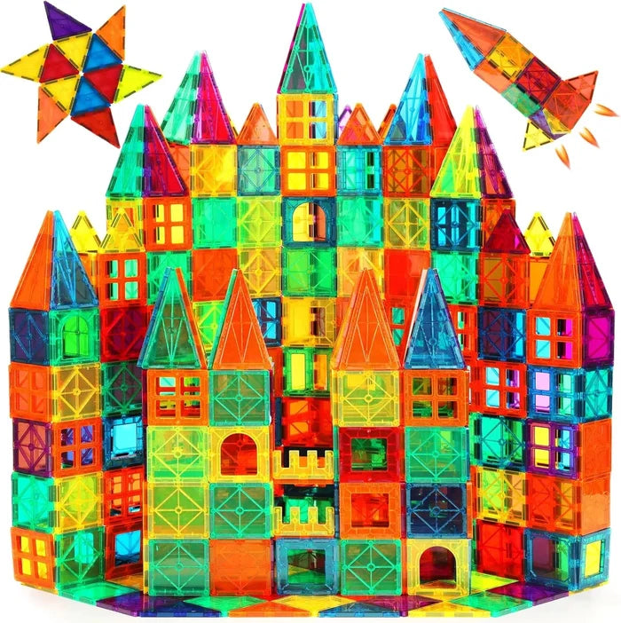 Xinbida Magnetic Tiles Building Blocks Set (110 Pcs)