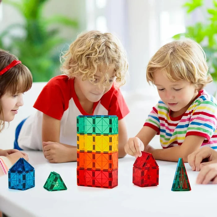 Xinbida Magnetic Tiles Building Blocks Set (110 Pcs)