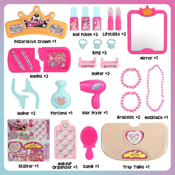 Xiong Cheng Make Up Bag Set with Music And Light
