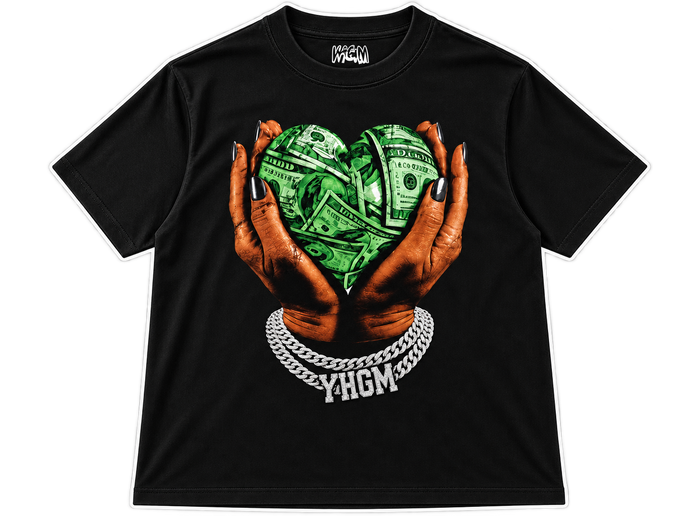 YHGM Wellth Tee, heavy cotton unisex streetwear t-shirt, photo 1