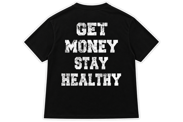 YHGM Wellth Tee, heavy cotton unisex streetwear t-shirt, photo 2