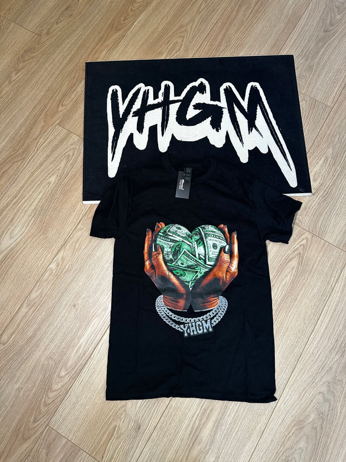 YHGM Wellth Tee, heavy cotton unisex streetwear t-shirt, photo 4