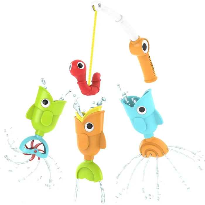 Yookidoo Bath Toy Catch N Sprinkle Fishing Set