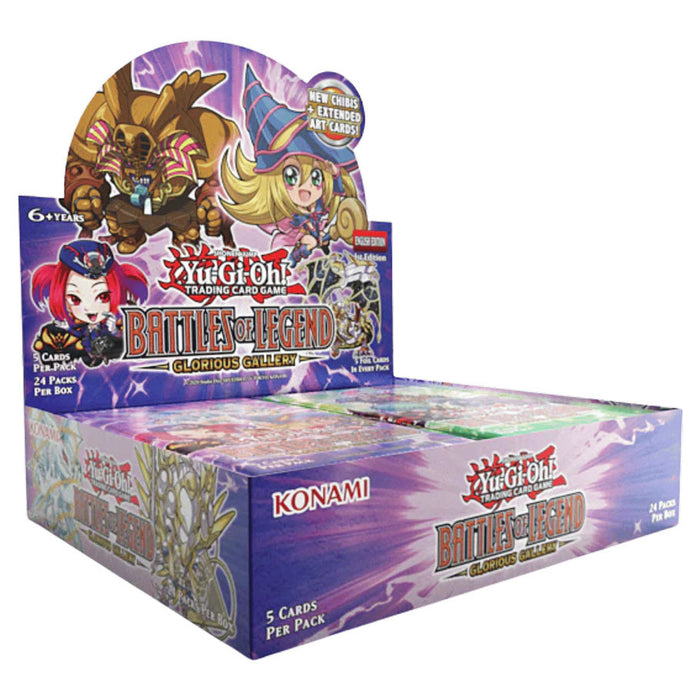 Yu-Gi-Oh!: Battles of Legend: Glorious Gallery Booster Display