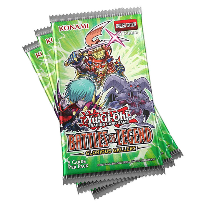 Yu-Gi-Oh!: Battles of Legend: Glorious Gallery Booster Display