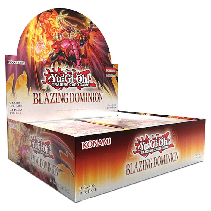 Yu-Gi-Oh!: Blazing Dominion Booster Display